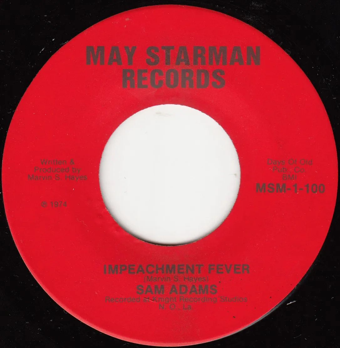 Impeachment Fever – Sam Adams (A-side label)