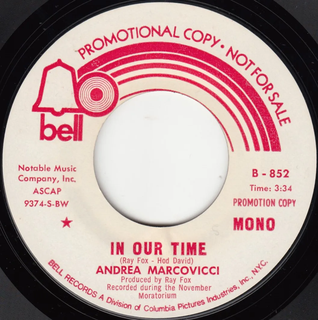In Our Time – Andrea Marcovicci (Label (mono))