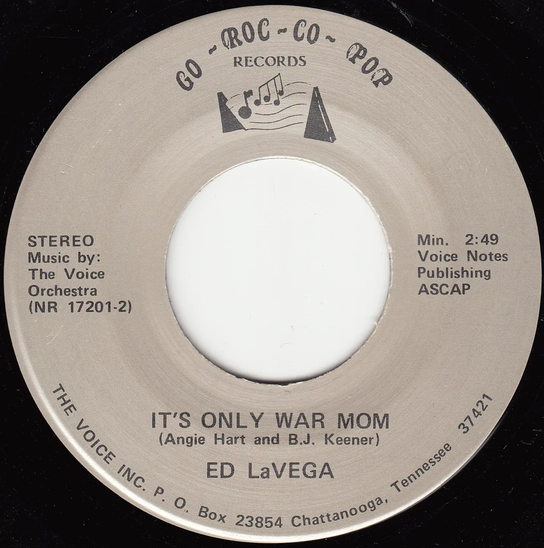 It's Only a War Mom – Ed LaVega (A-side label)
