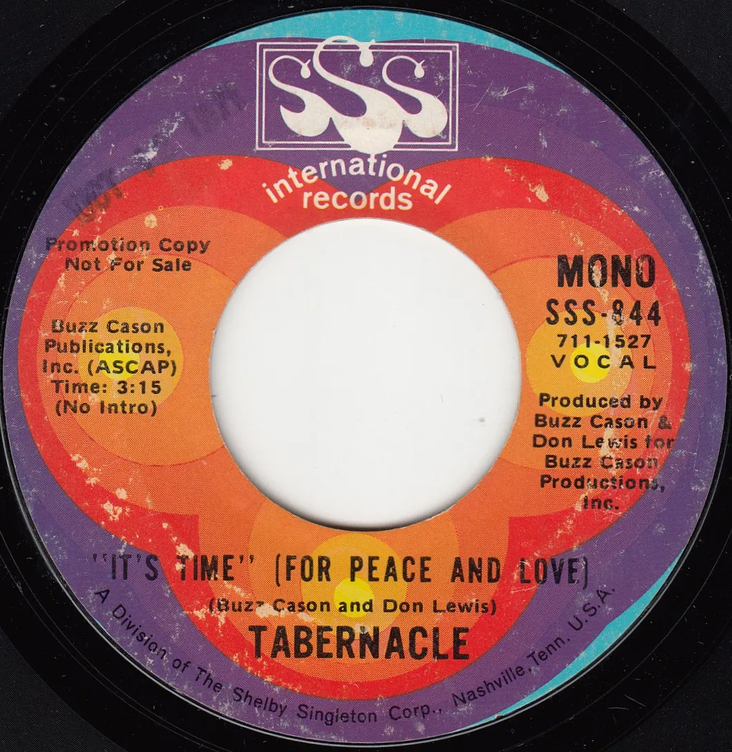It's Time (For Peace and Love) – Tabernacle (A-side label)
