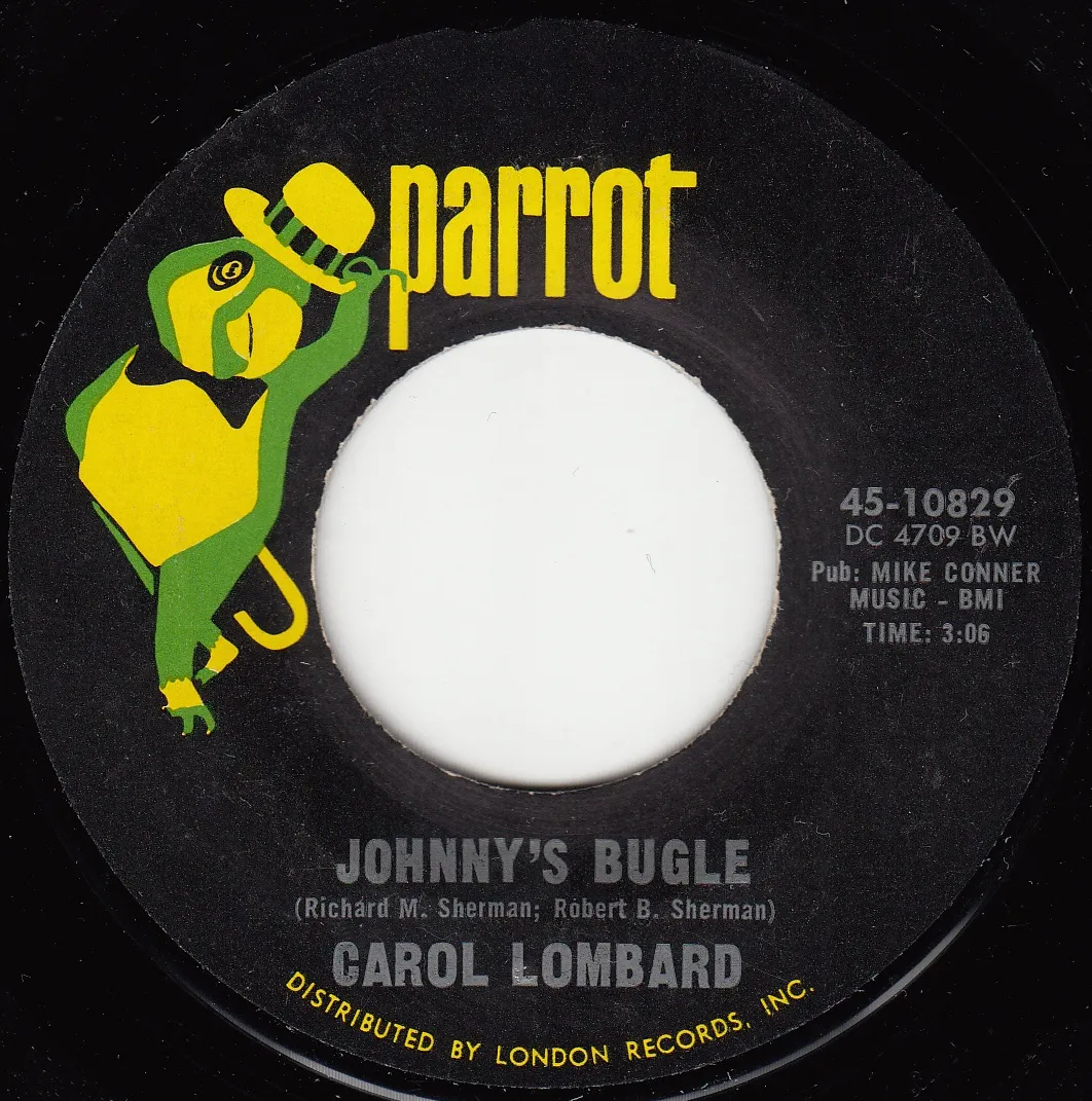 Johnny's Bugle – Carol Lombard (A-side label)