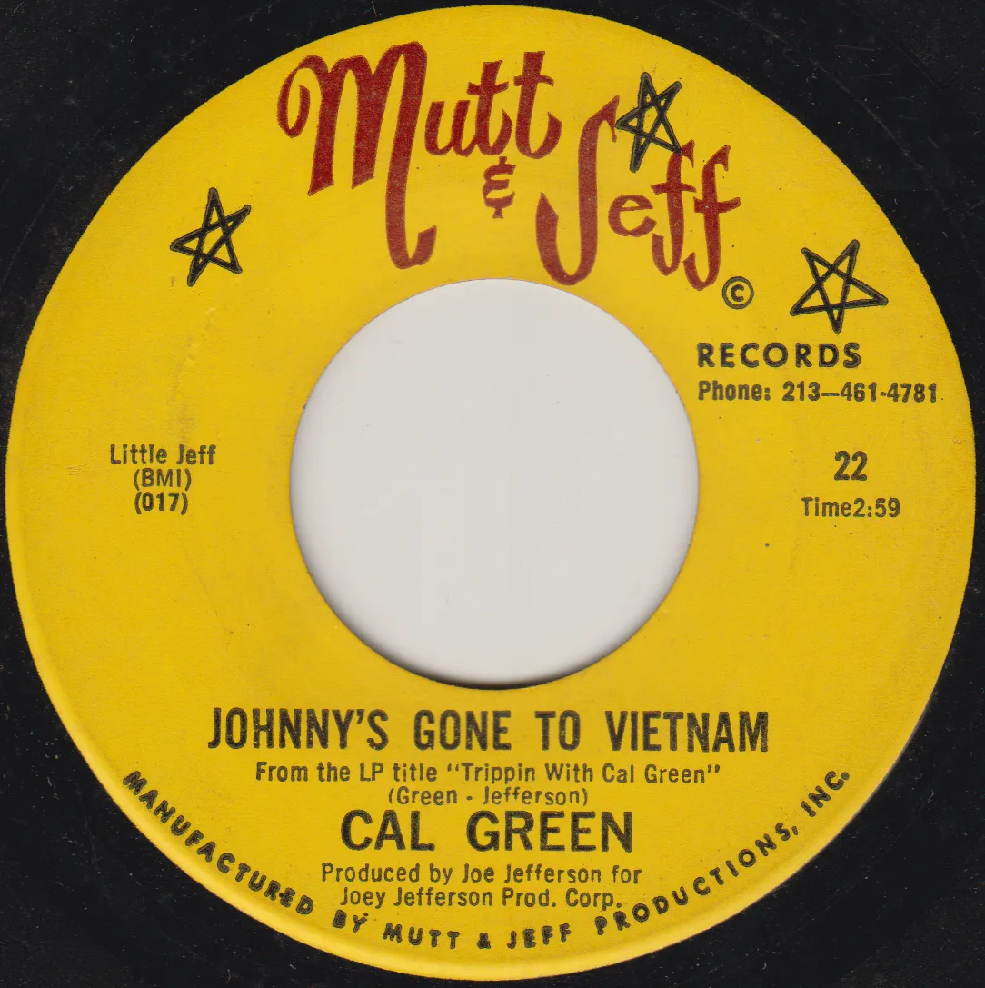 Johnny's Gone to Vietnam – Cal Green (Label (alternate scan))
