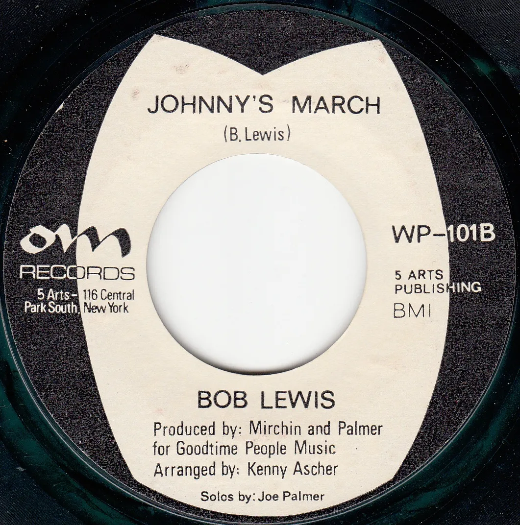 Johnny's March – Bob Lewis (A-side label)