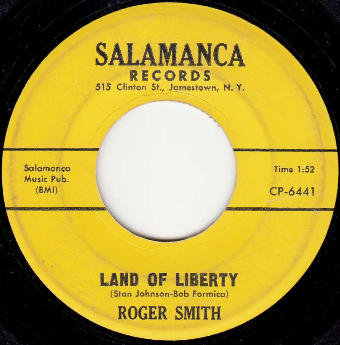 Land of Liberty – Roger Smith (A-side label)
