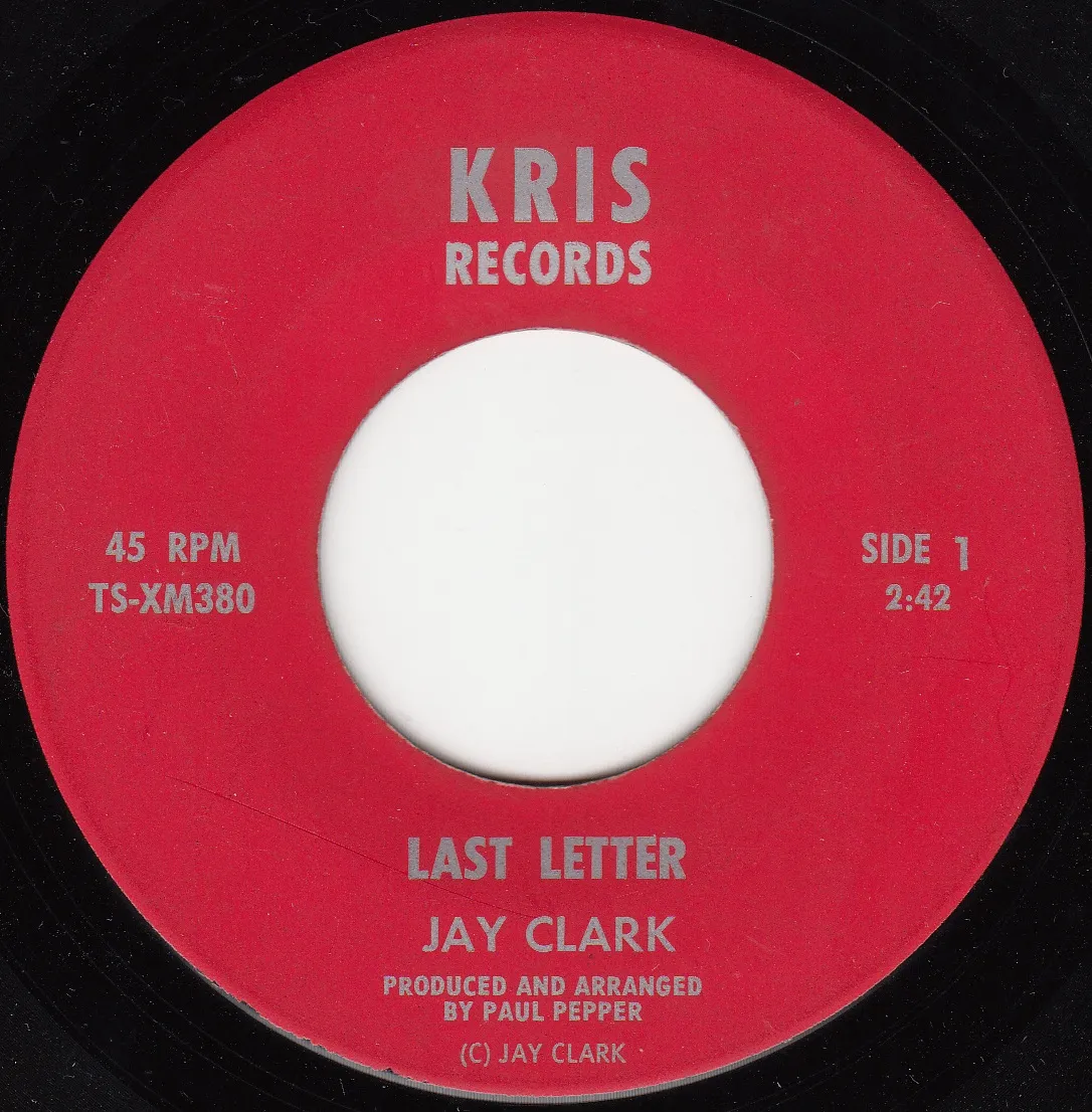 Last Letter – Jay Clark (A-side label)
