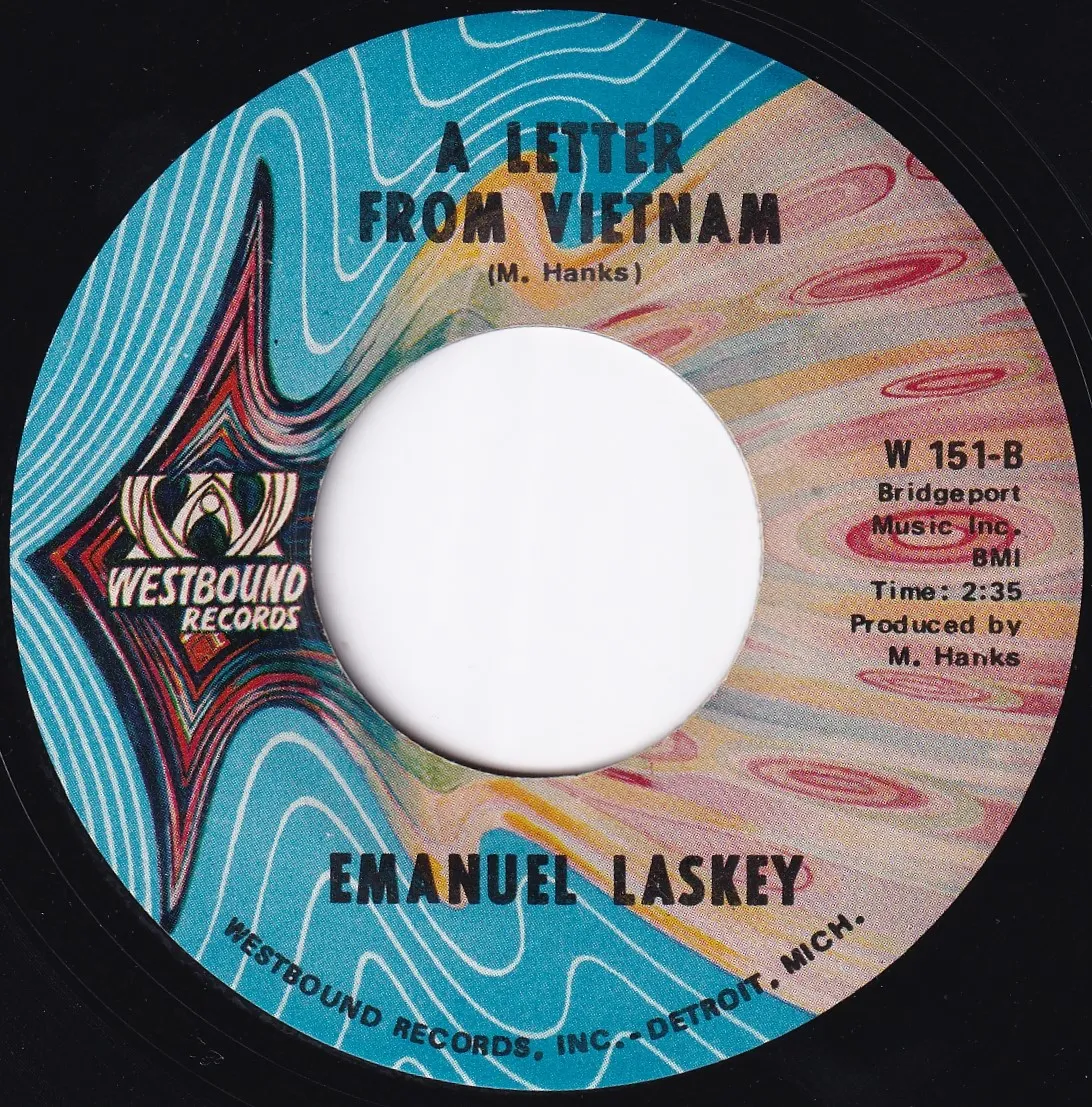 Letter From Vietnam – Emanuel Laskey (A-side label)