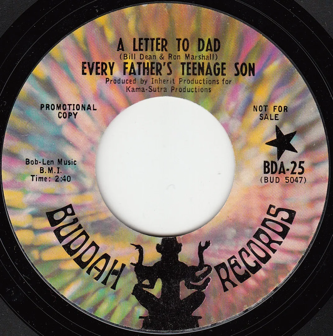 Letter to Dad – Every Father's Teenage Son (A-side label)