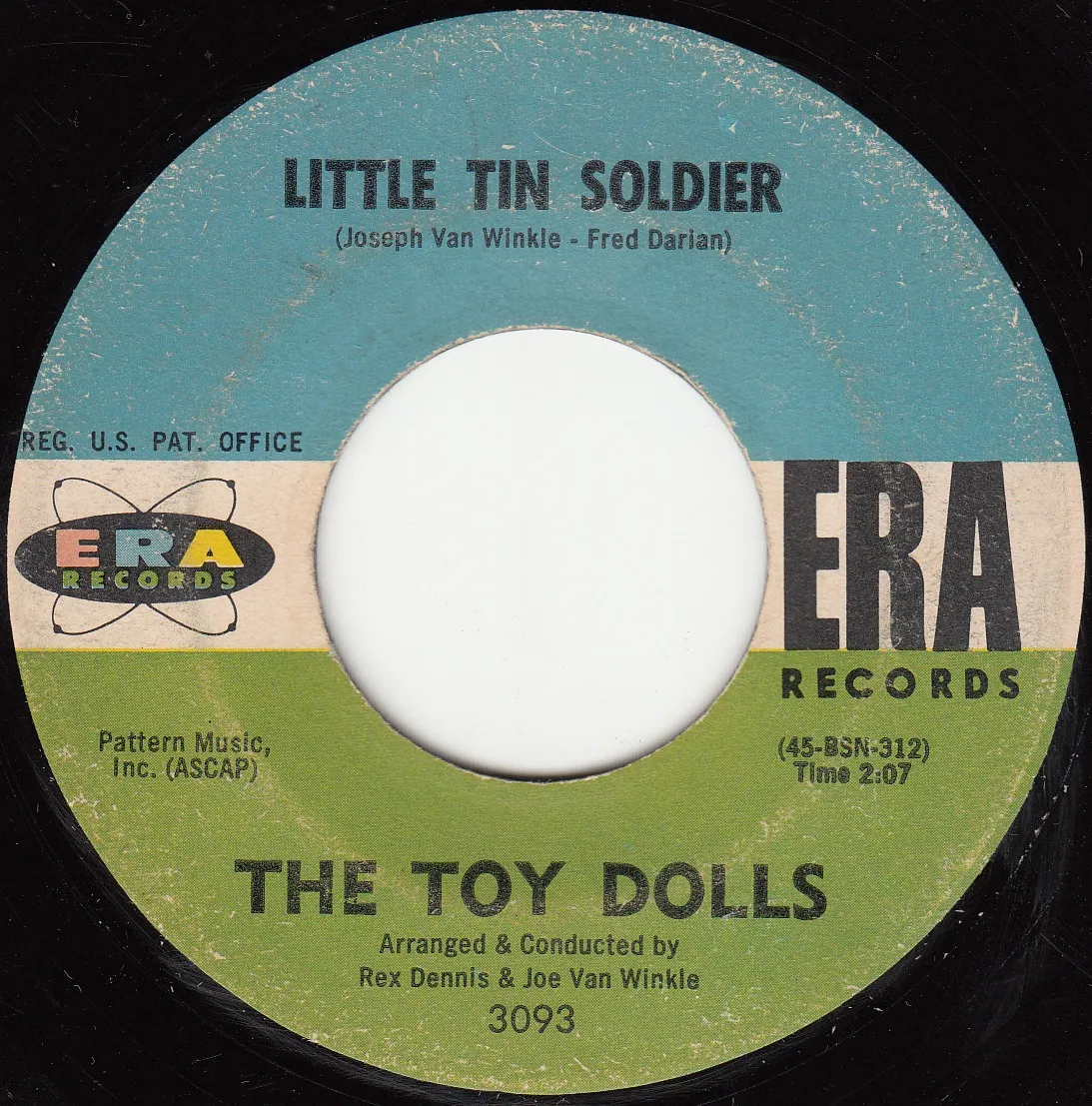 Little Tin Soldier – The Toy Dolls (A-side label)