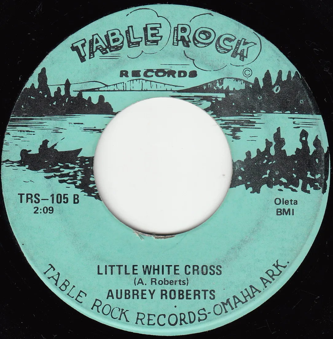 Little White Cross – Aubrey Roberts (A-side label)