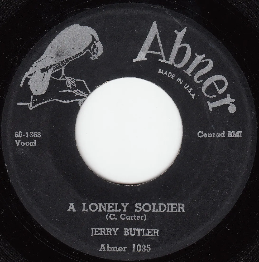 Lonely Soldier Boy – Jerry Butler (A-side label)