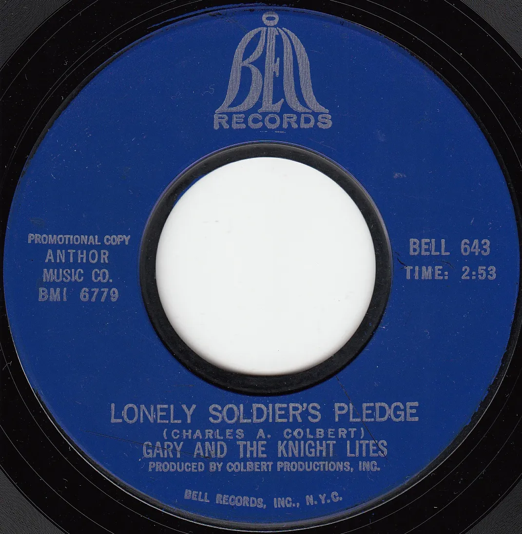 Lonely Soldier's Pledge – Gary and the Knight Lites (A-side label)