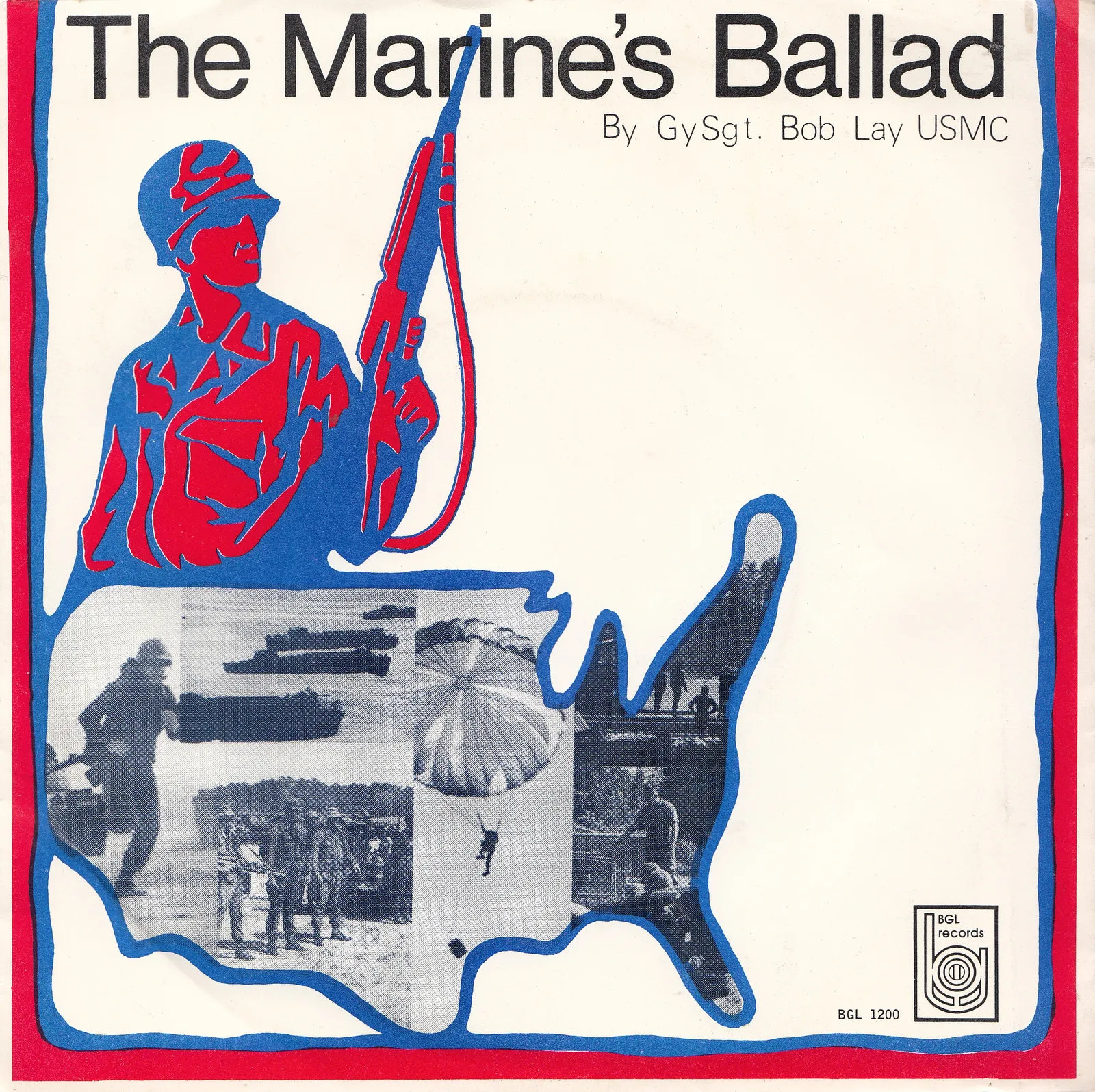 Marine's Ballad – Staff Sgt. Bob Lay (Picture sleeve (front))