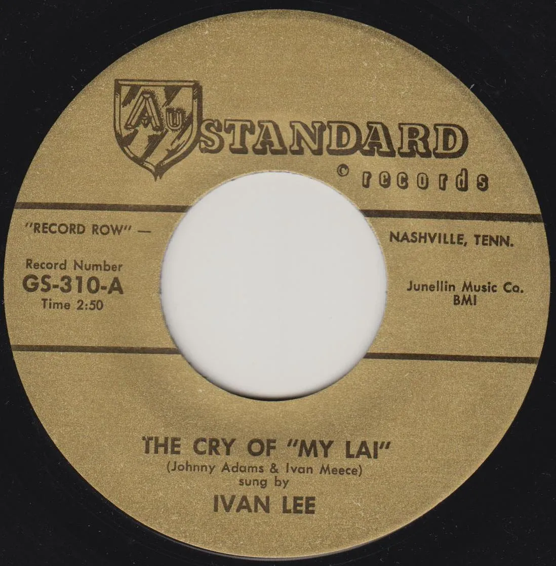 Cry of My Lai – Ivan Lee (Label (alternate scan))