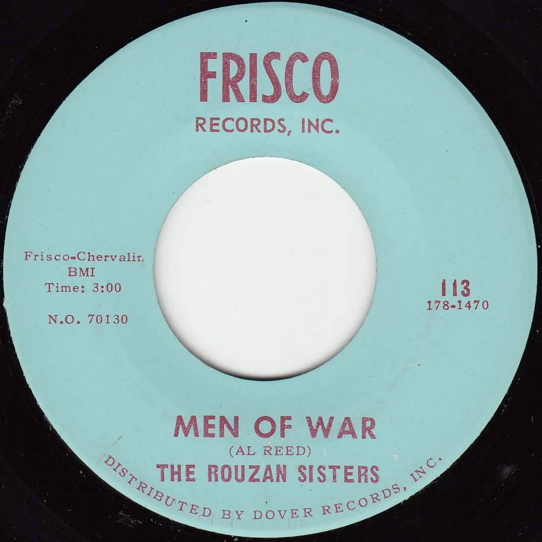 Men of War – The Rouzan Sisters (A-side label)