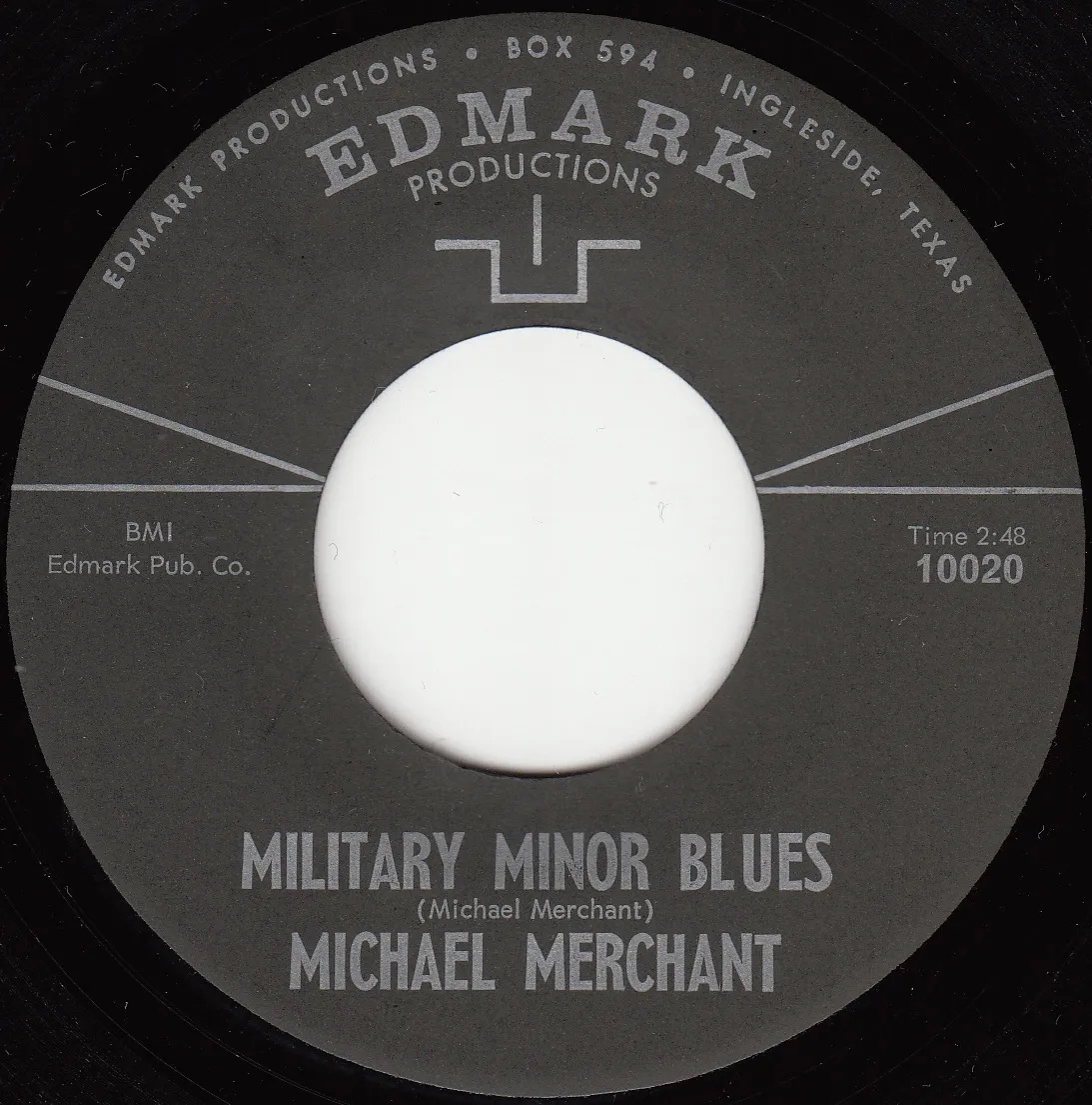 Military Minor Blues – Michael Merchant (A-side label)