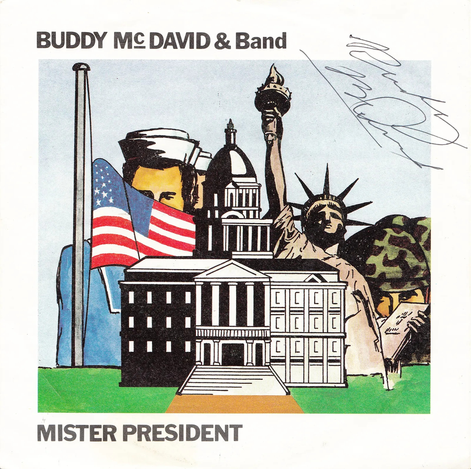 Mister President – Buddy McDavid & Band (Picture sleeve)