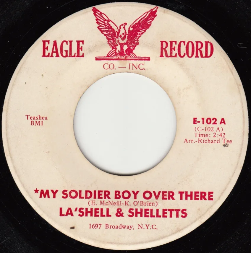 My Soldier Boy Over There – The Shelletts (A-side label)