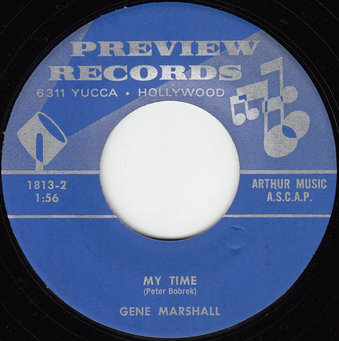 My Time – Gene Marshall (A-side label)