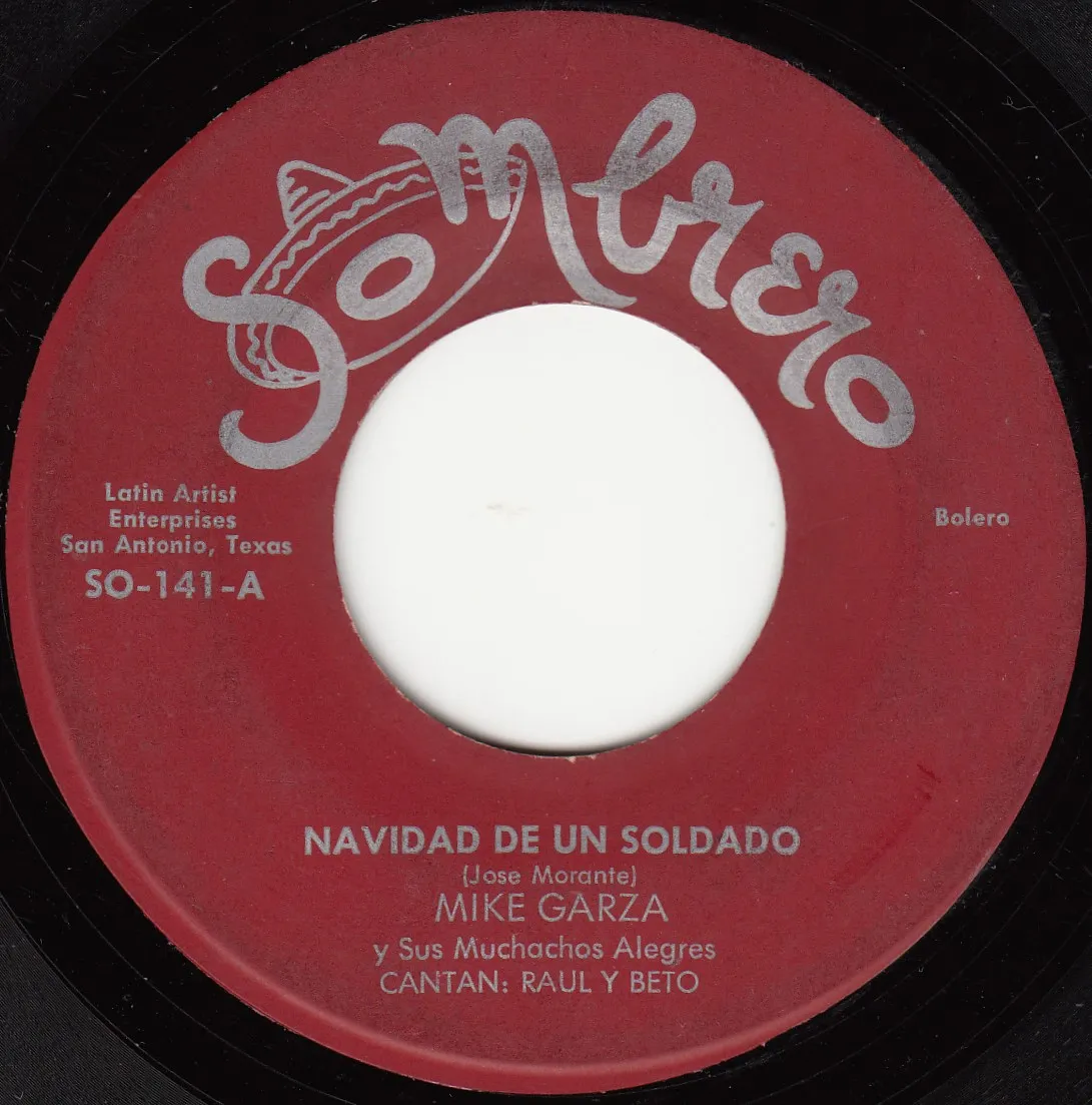 Navidad de un soldado – Beto Garza & Raul Gutierrez (A-side label)