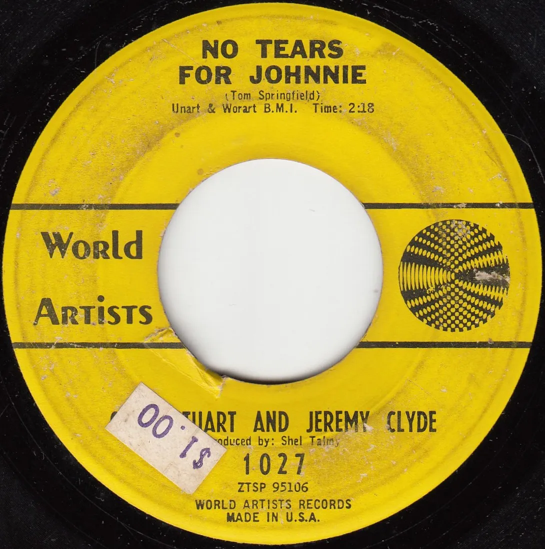 No Tears for Johnnie – Chad Stewart and Jeremy Clyde (A-side label)