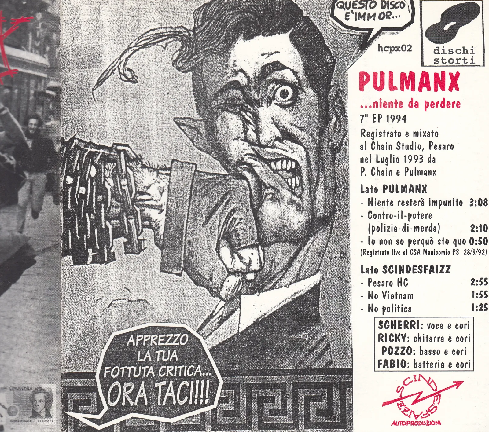 No Vietnam – Pulmanx (Picture sleeve)