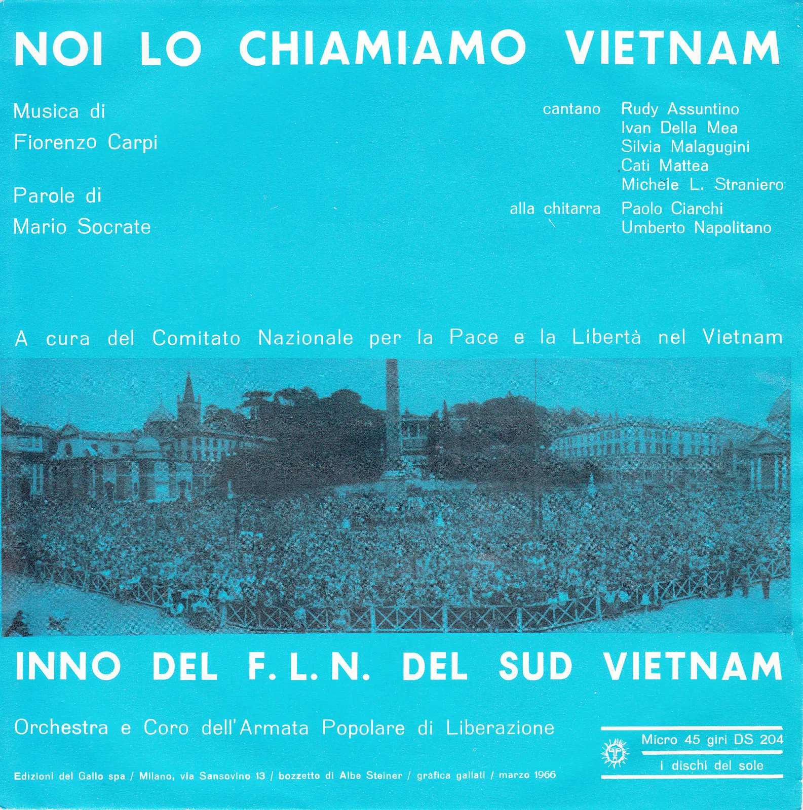 Noi lo chiamiamo Vietnam – Various Artists (Picture sleeve (front))