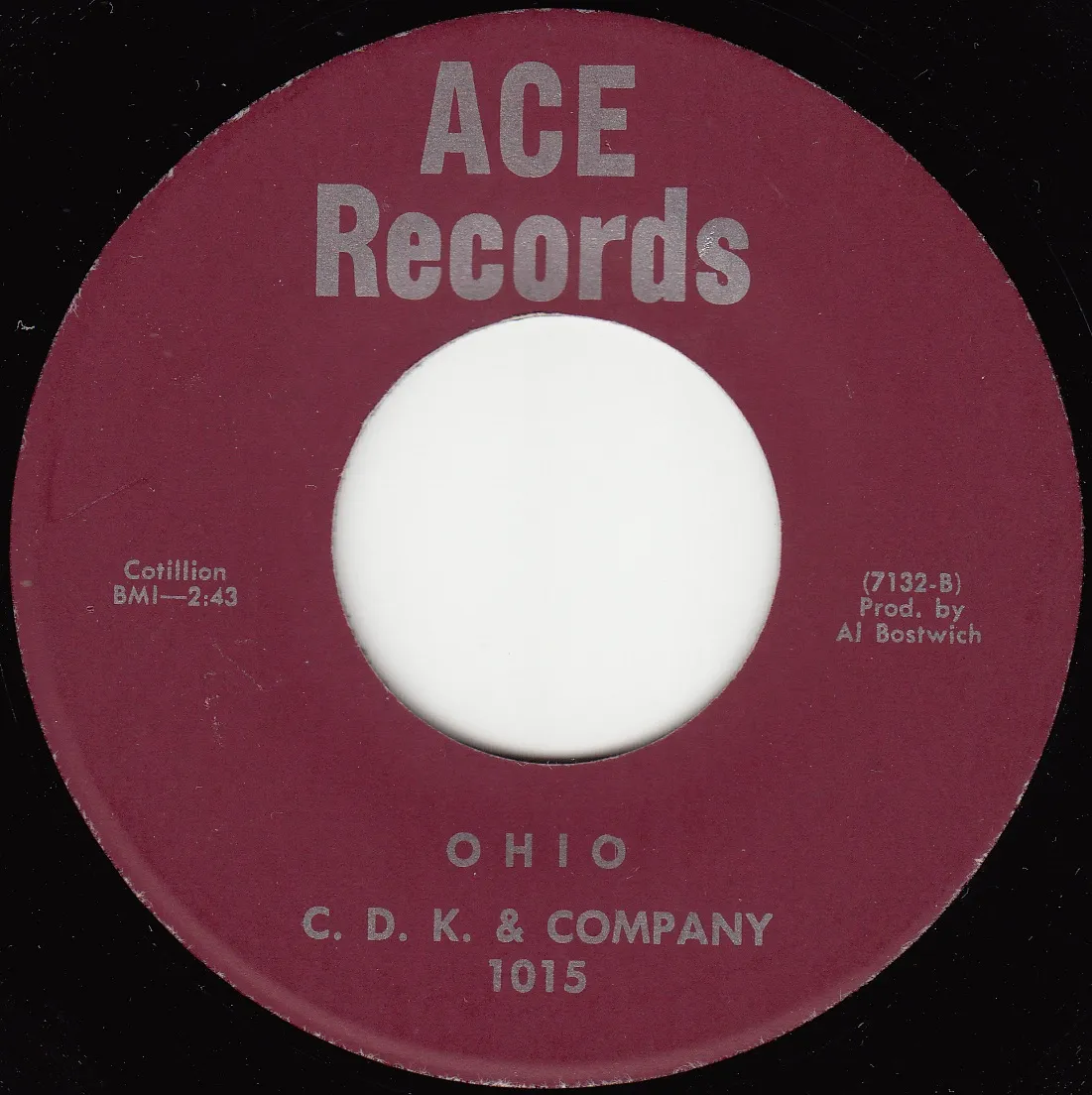 Ohio – C. D. K. & Company (A-side label)