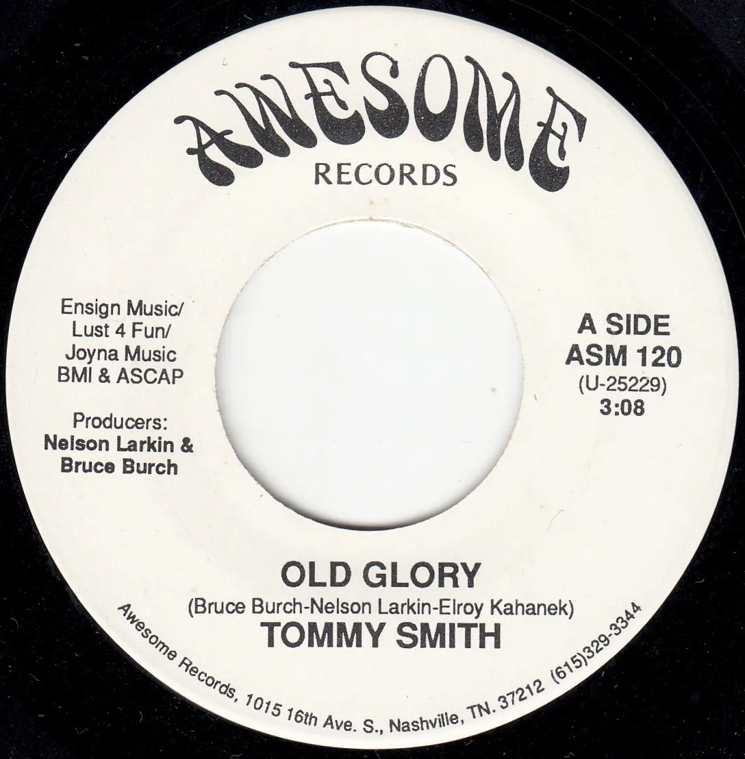 Old Glory – Tommy Smith (A-side label)