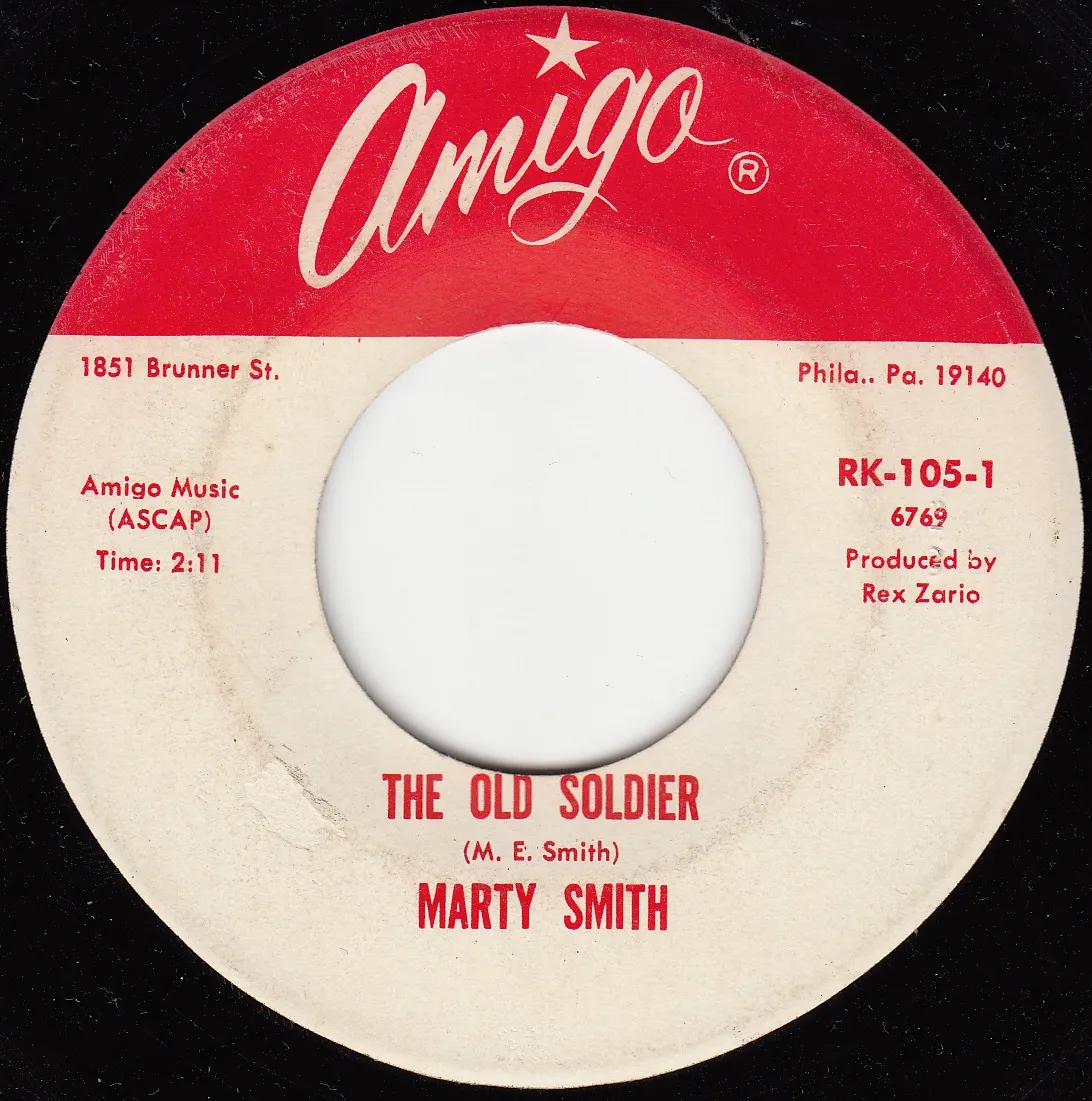 Old Soldier – Marty Smith (A-side label)