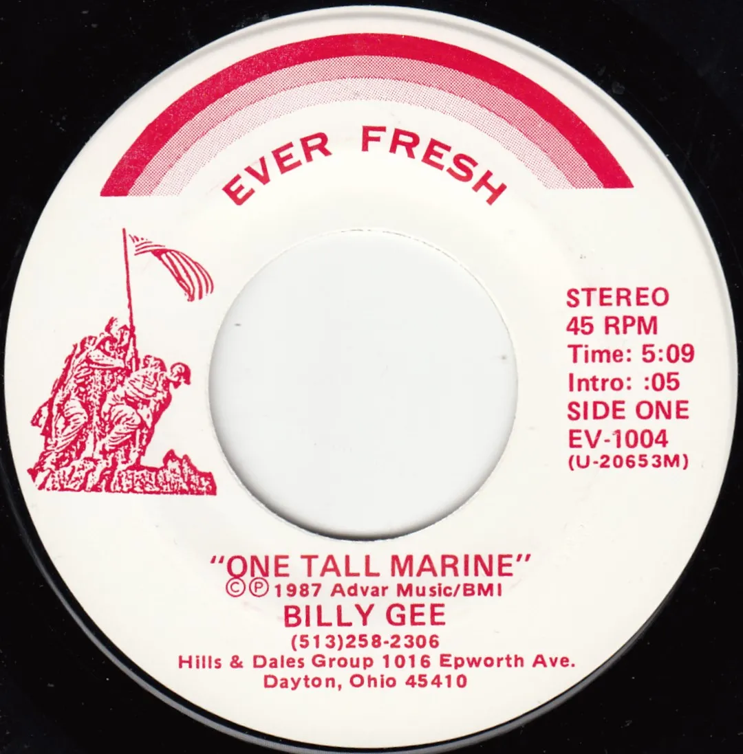 One Tall Marine – Billy Gee (A-side label)