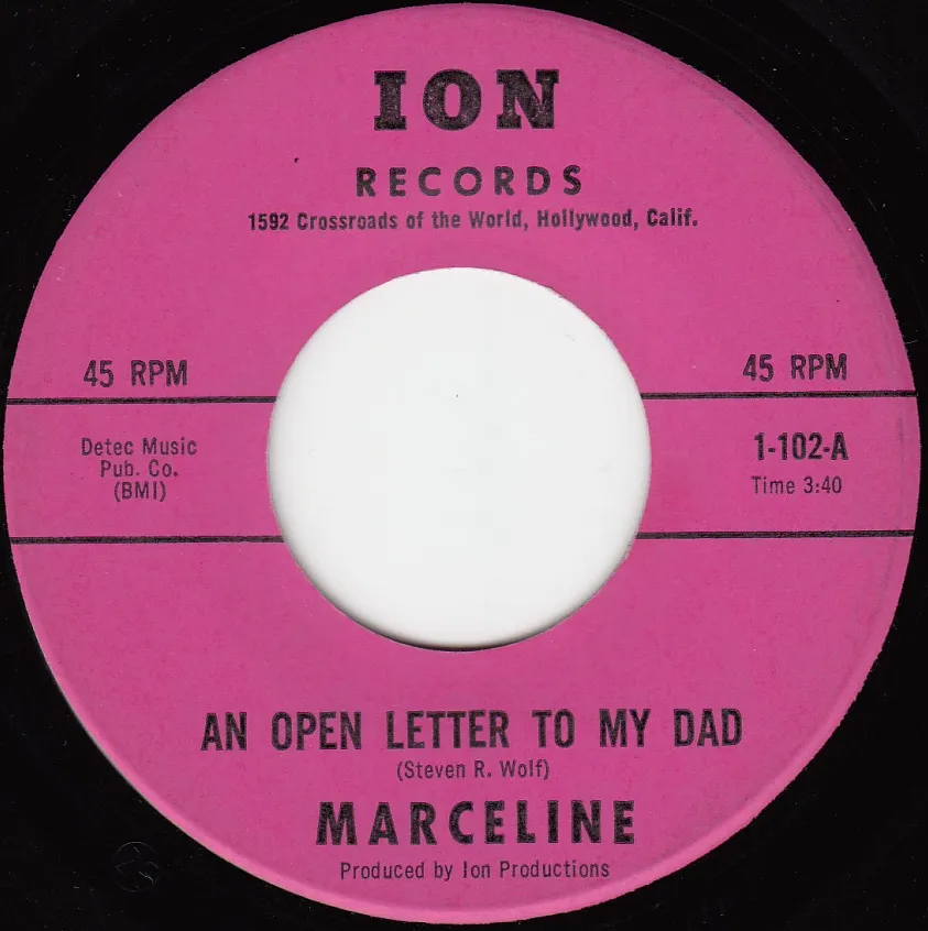 Open Letter to My Dad – Marceline (A-side label)
