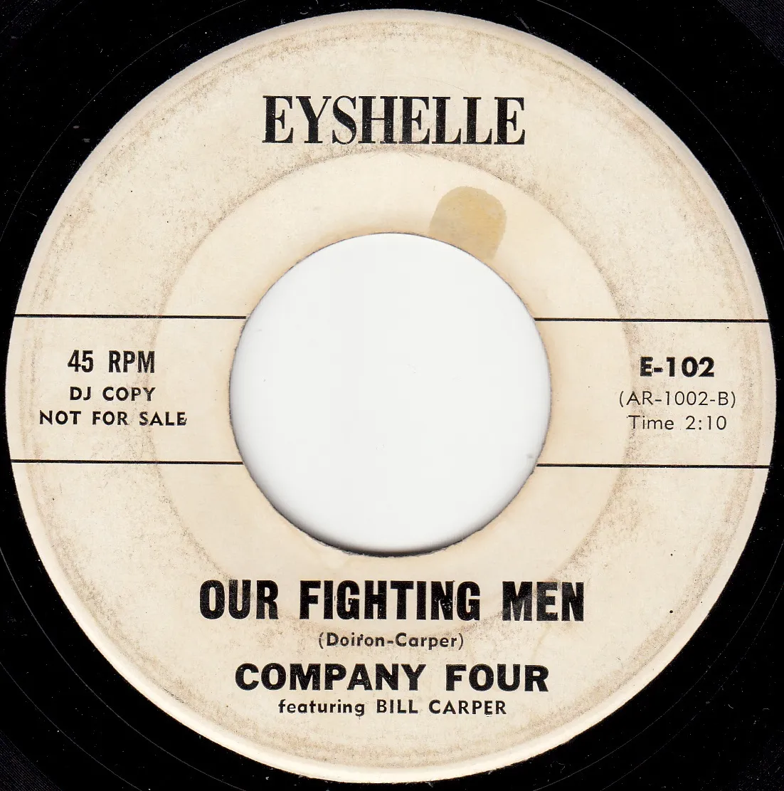 Our Fighting Men – Company Four (A-side label)