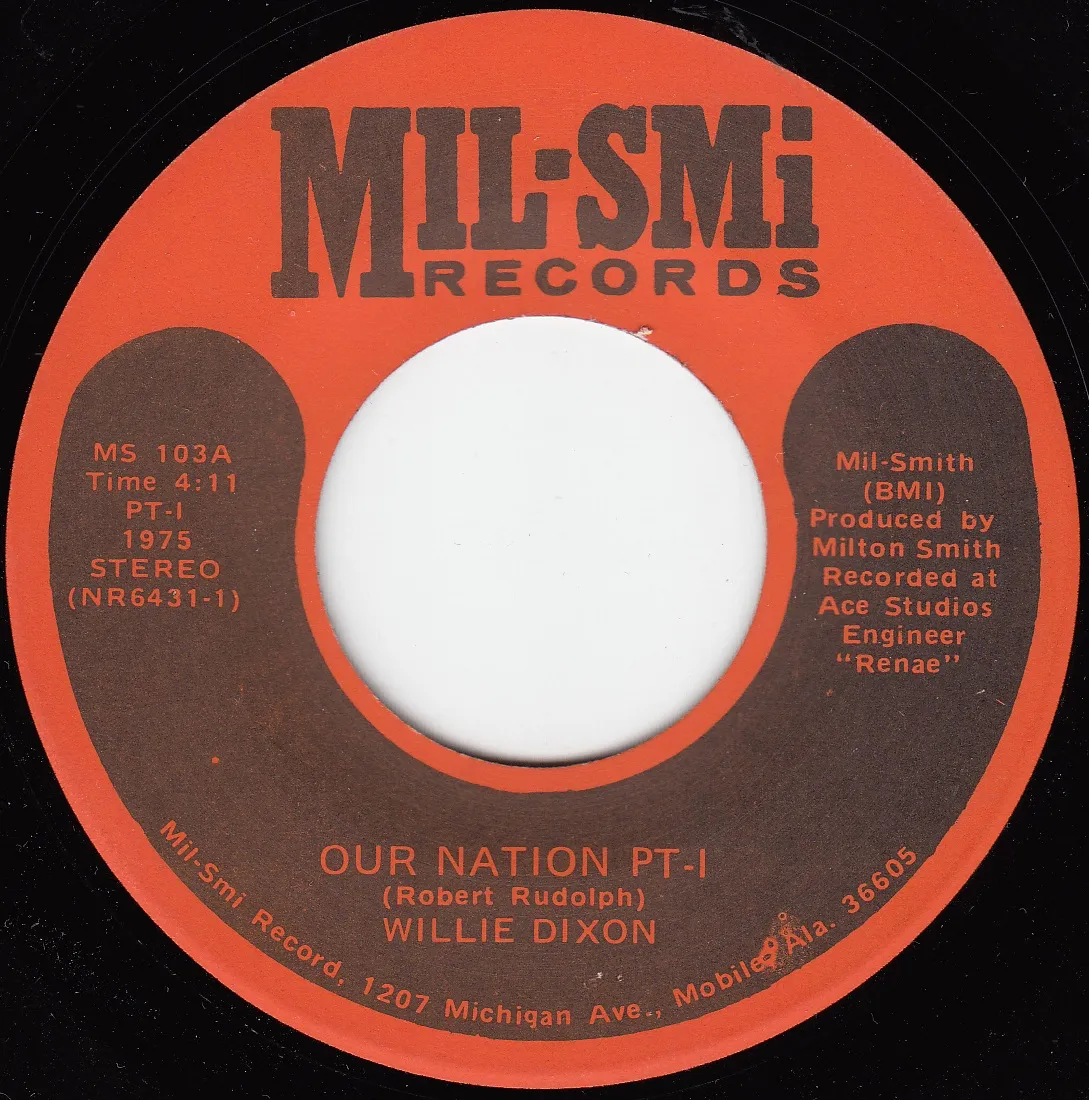 Our Nation PT-I – Willie Dixon (A-side label)