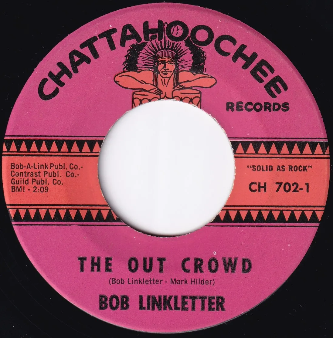 Out Crowd – Bob Linkletter (A-side label)