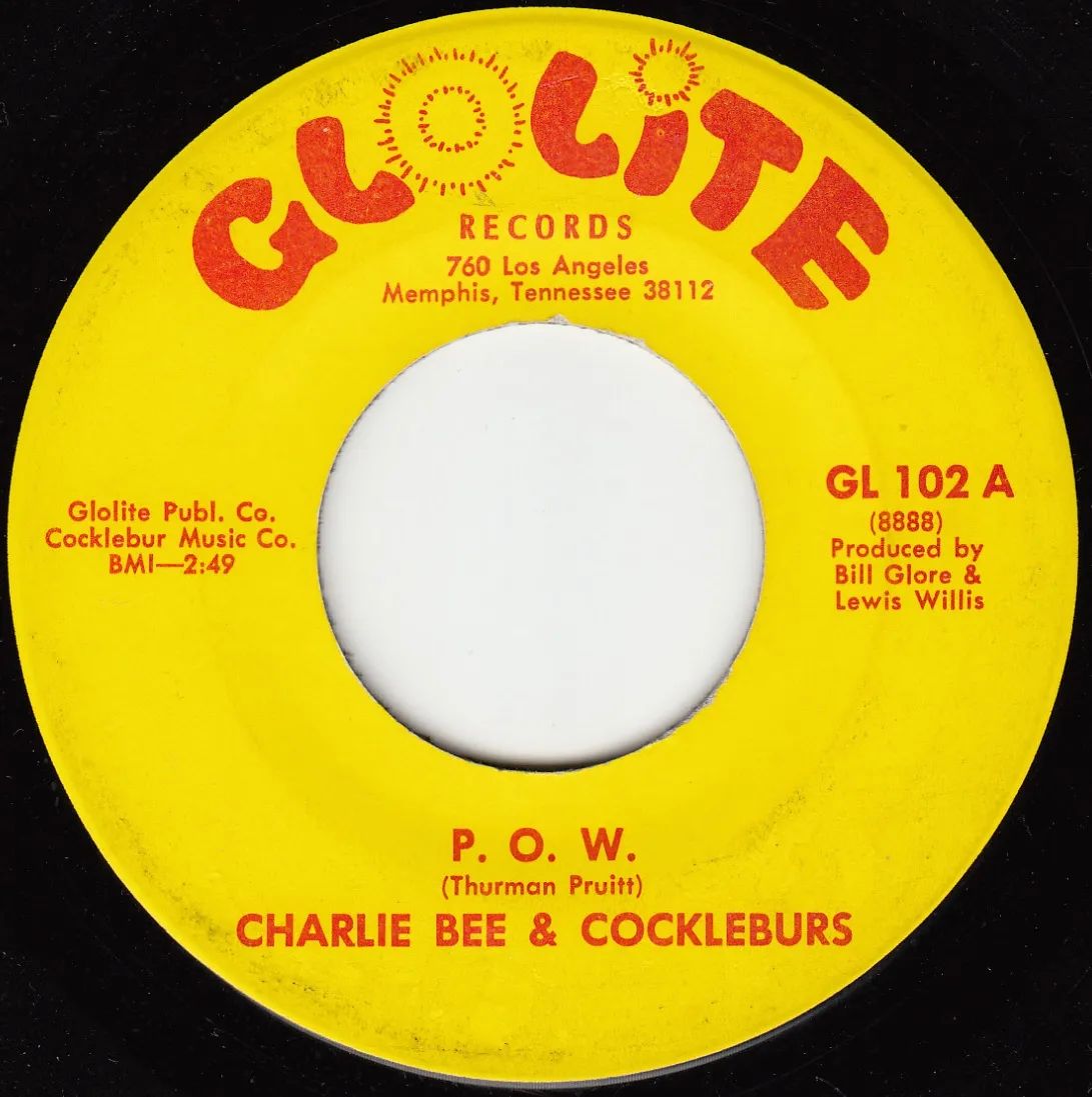 P.O.W. – Charlie Bee & Cockleburs (A-side label)