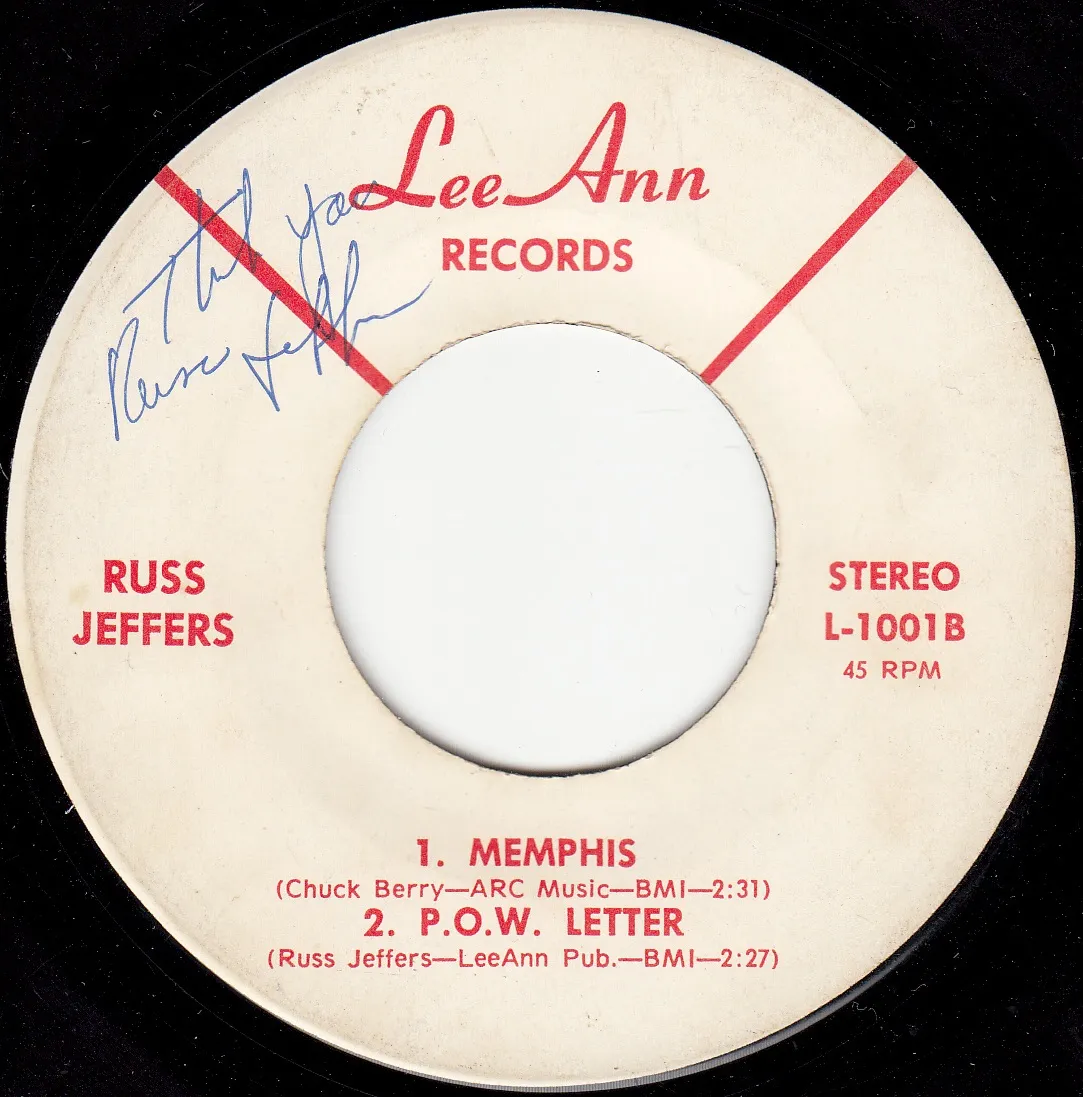 P.O.W. Letter – Russ Jeffers (A-side label)