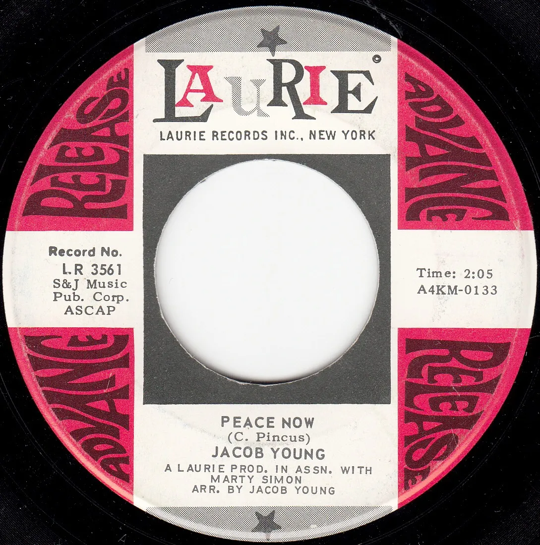 Peace Now – Jacob Young (A-side label)