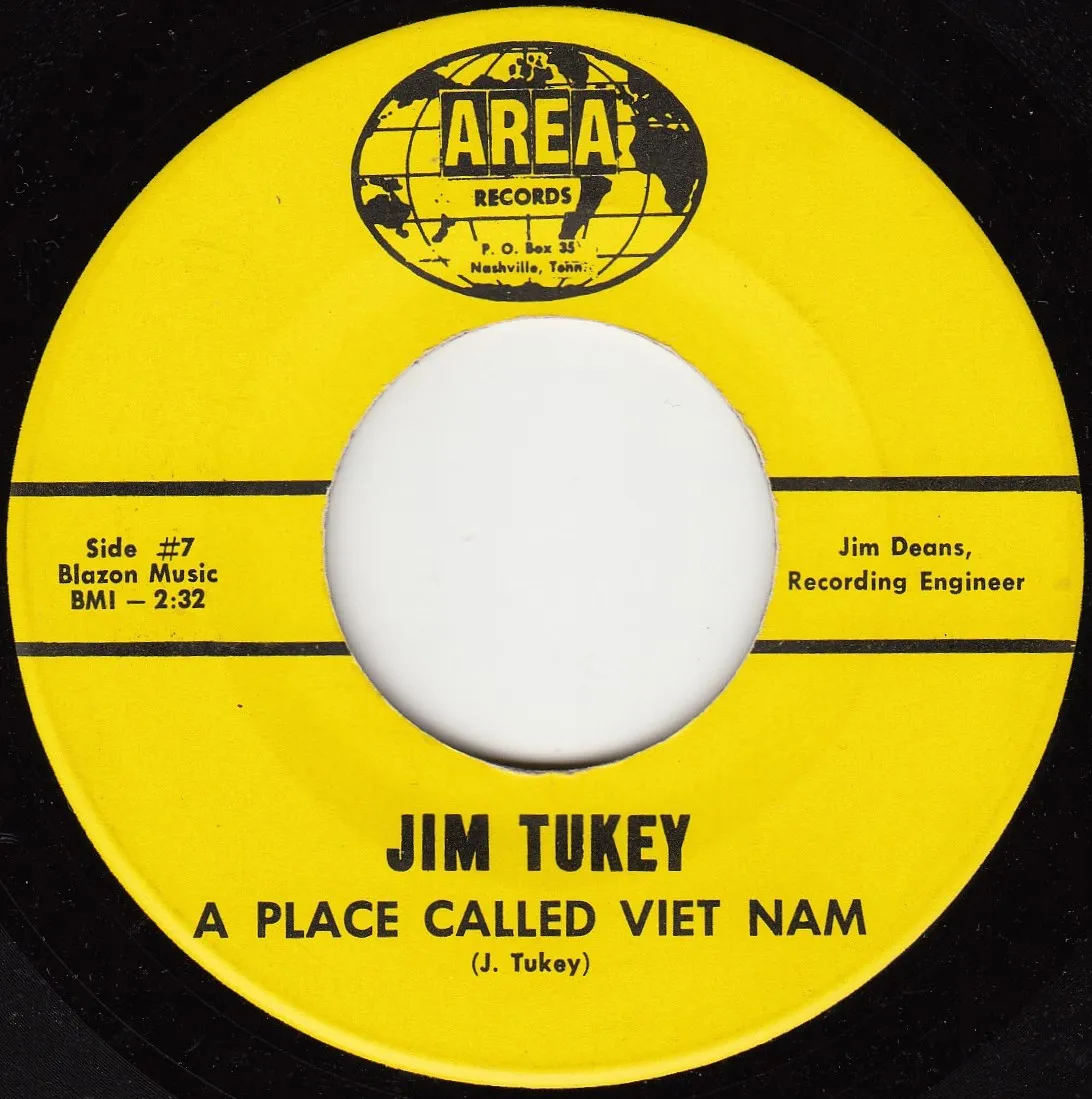 Place Called Viet Nam – Jim Tukey (A-side label)