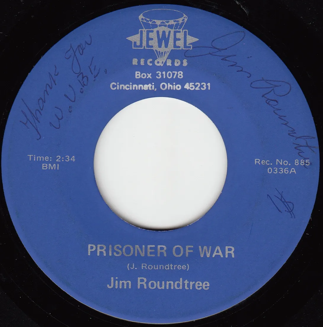 Prisoner of War – Jim Roundtree (A-side label)