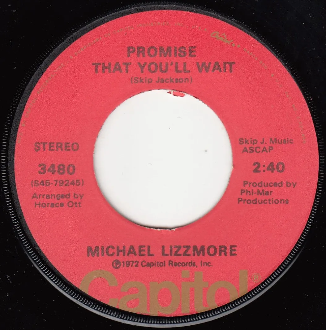 Promise That You'll Wait – Michael Lizzmore (A-side label)