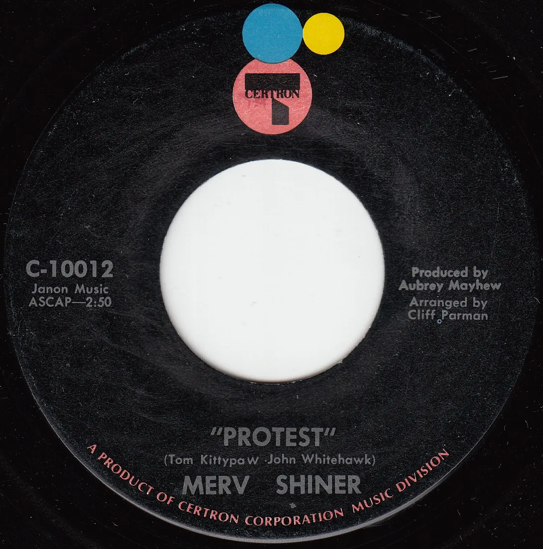 Protest – Merv Shiner (A-side label)
