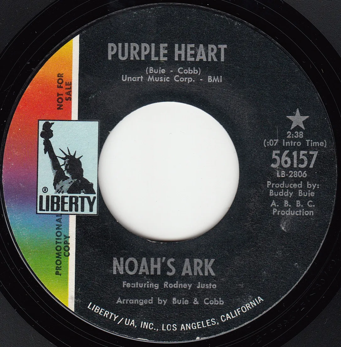 Purple Heart – Noah's Ark (A-side label)