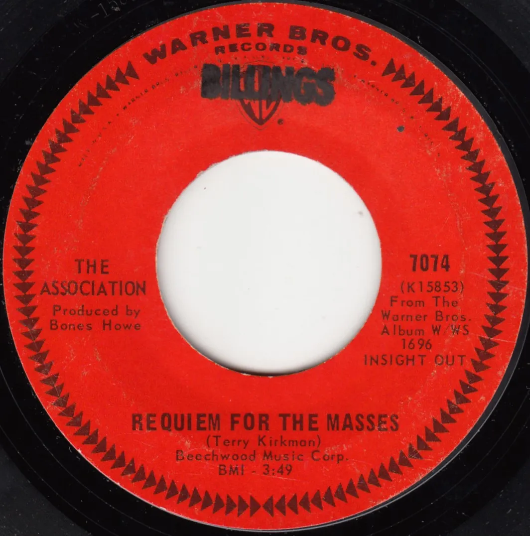 Requiem for the Masses – The Association (A-side label)
