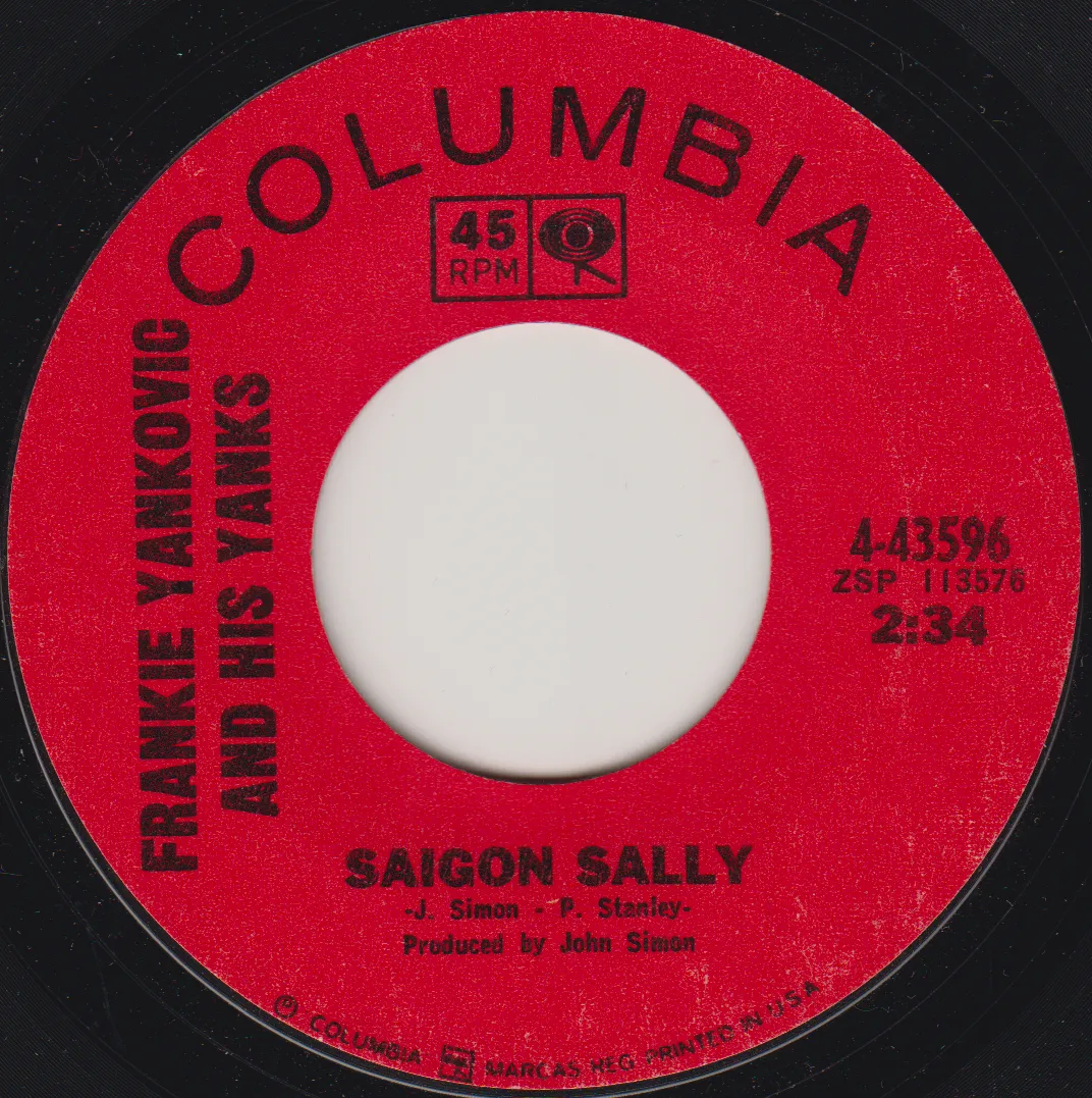 Saigon Sally – Frankie Yankovic (Label (alternate scan))