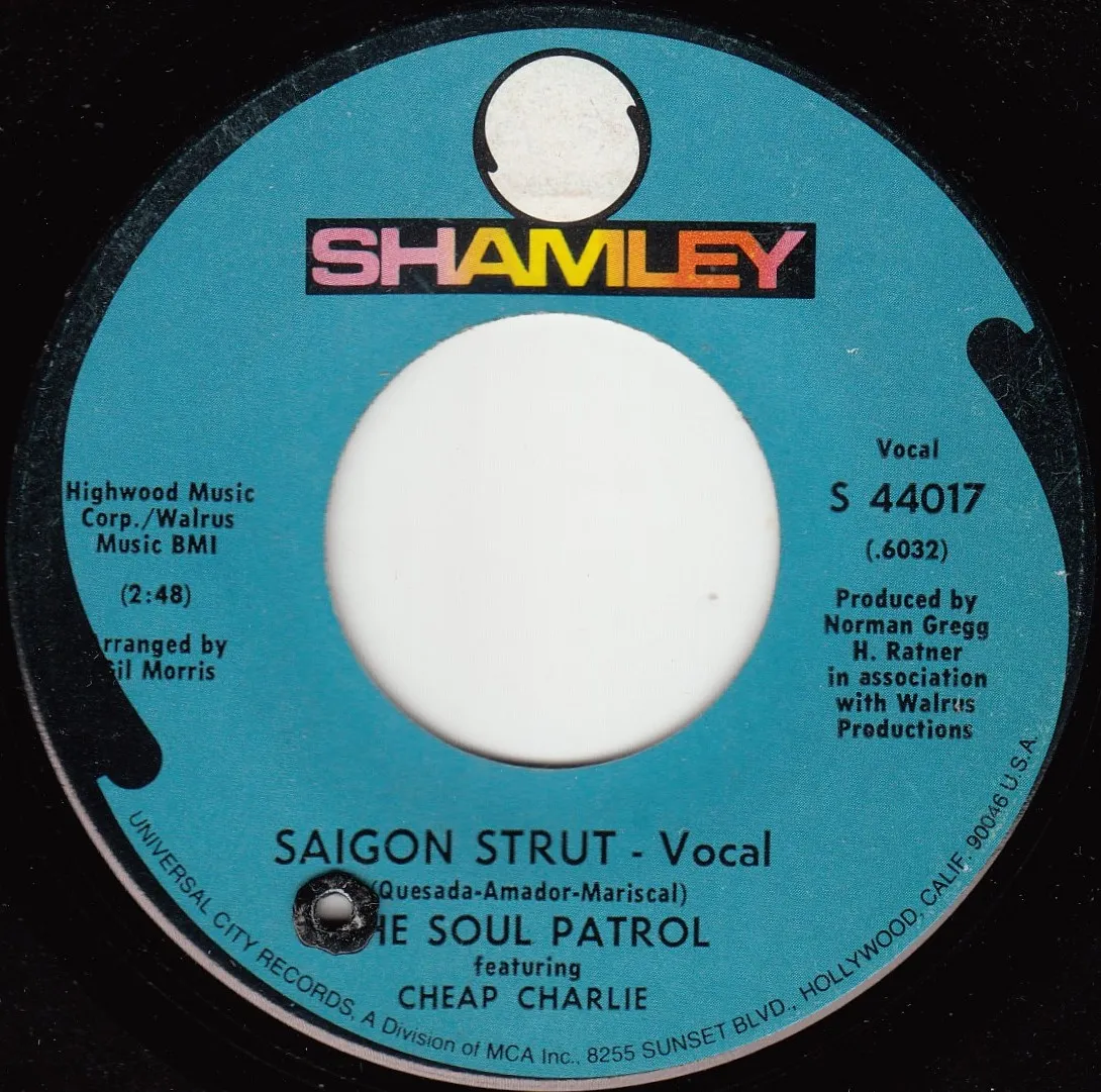 Saigon Strut (Vocal) – The Soul Patrol (A-side label (vocal))