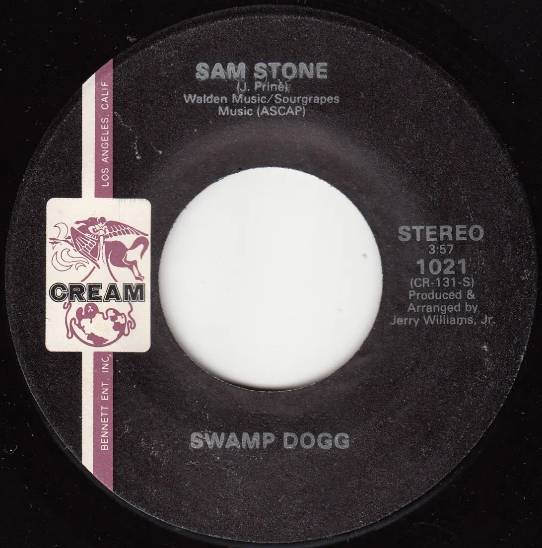 Sam Stone – Swamp Dogg (A-side label)