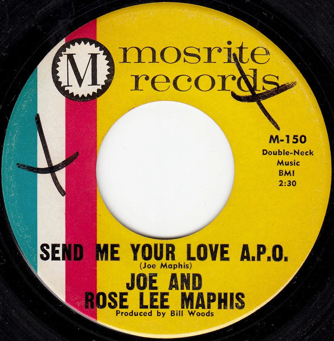 Send Me Your Love A.P.O. – Joe and Rose Lee Maphis (A-side label)