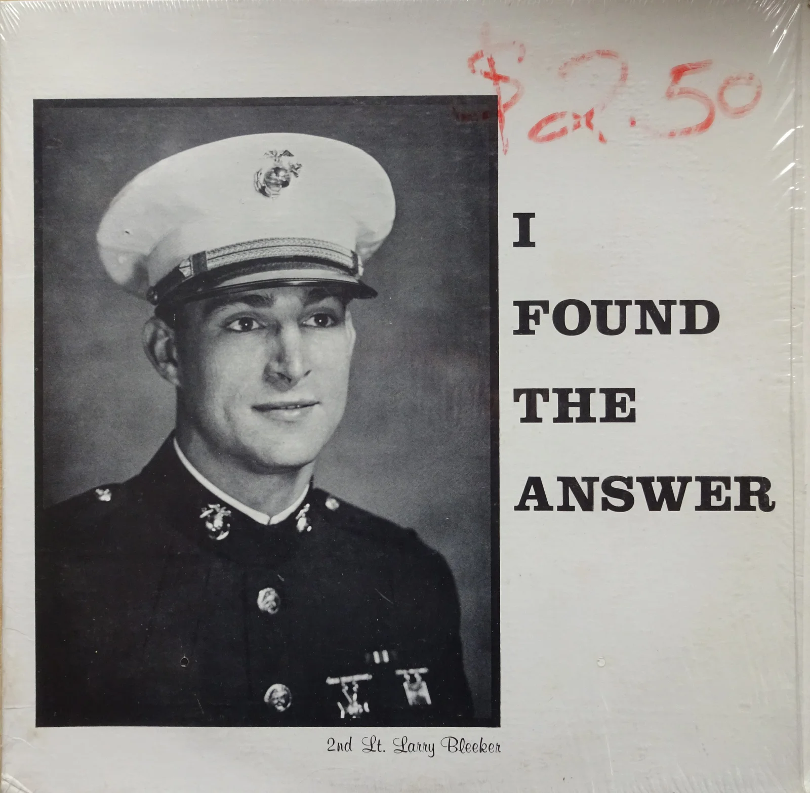 Memorial Service for 2nd Lt. Larry Bleeker – 2nd Lt. Larry Bleeker (Sleeve (front))