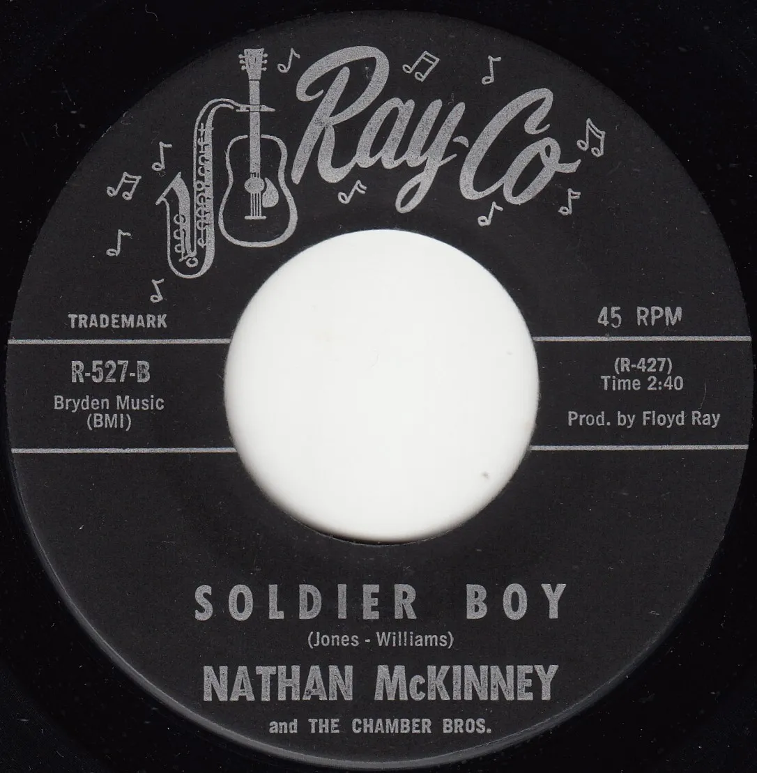 Soldier Boy – Nathan McKinney (A-side label)