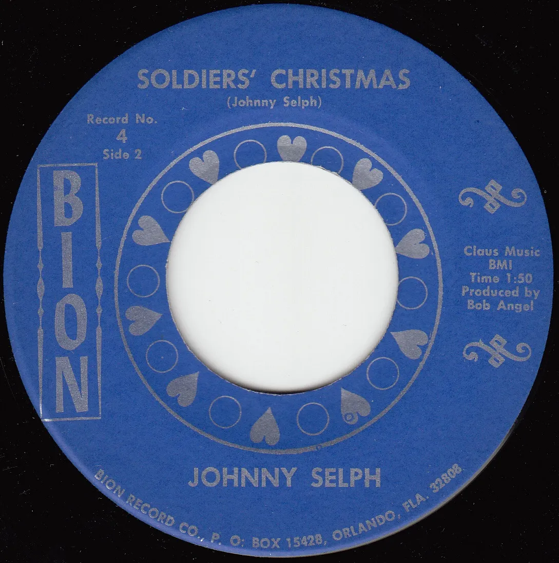 Soldiers' Christmas – Johnny Selph (A-side label)